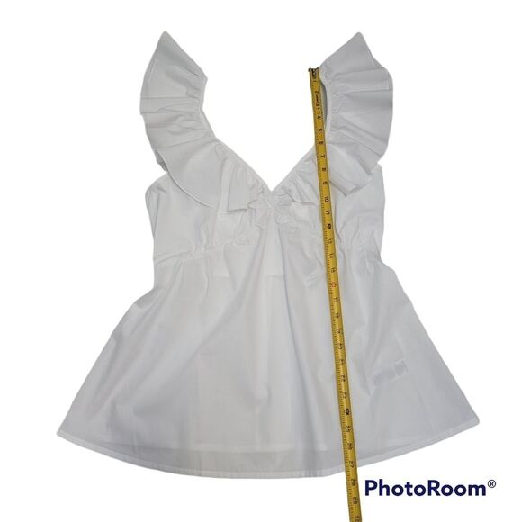 FRENCH‎ CONNECTION Azana Ruffle Empire Top SIZE 8 - Picture 6 of 13
